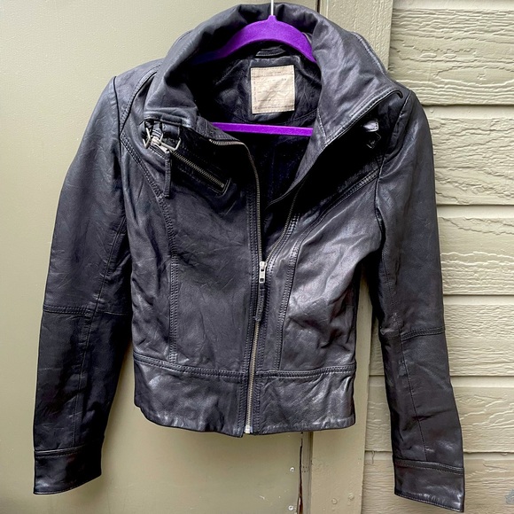 All Saints Jackets & Blazers - All Saint Genuine Leather Jacket
